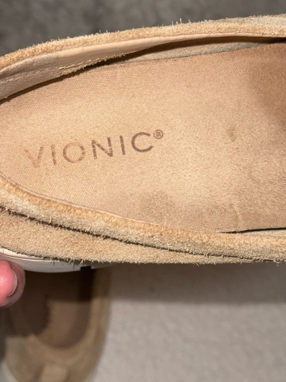 Vionic Women's Uptown Penny Loafer "Sand Suede" Size 8.5 - Picture 7 of 9